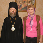 Зустріч-знайомство Людмили Дриґало з новопризначеним архієпископом Августином